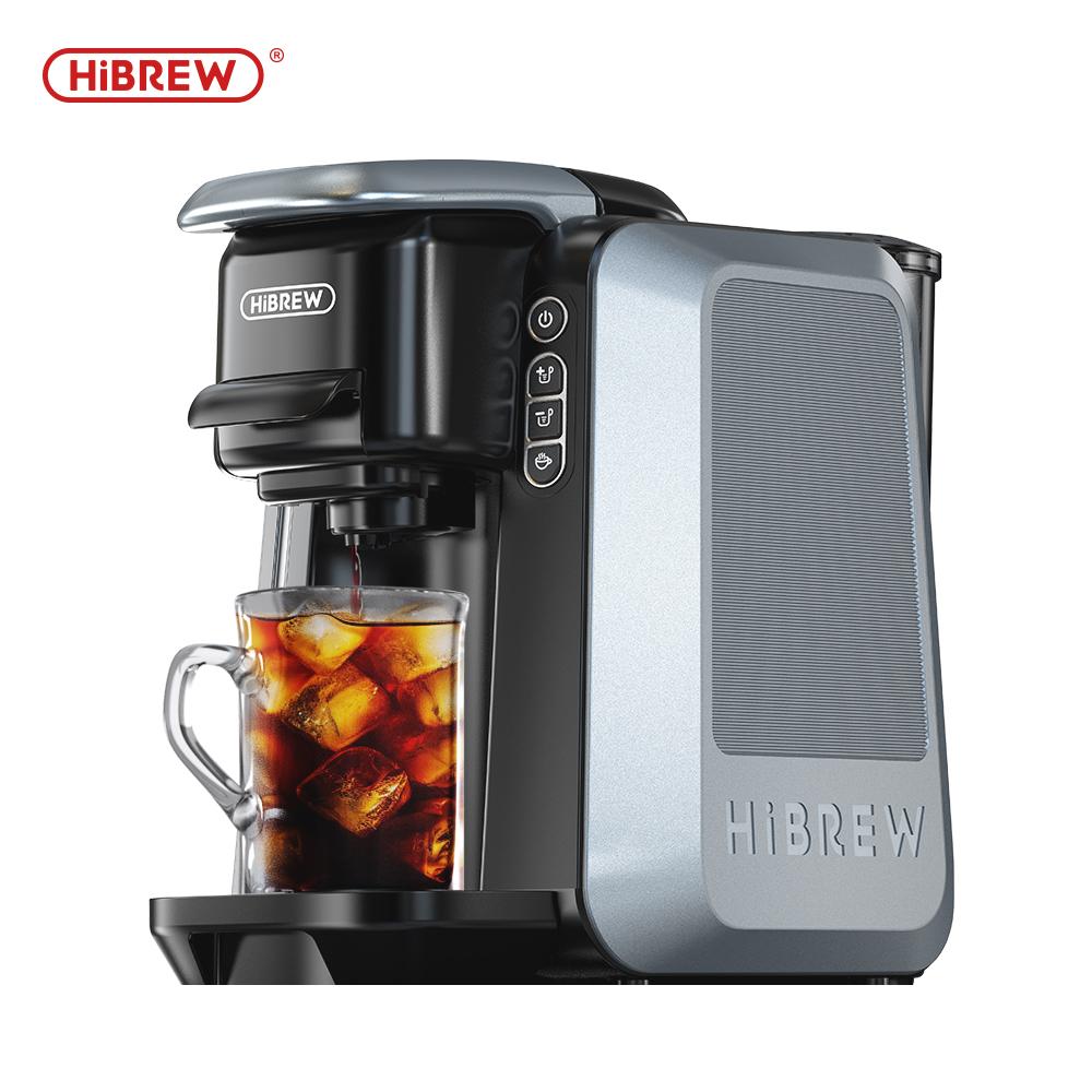 HiBREW H6 20 бар Высокопроизводительная Кофемашина 4-в-1, Независимое Холодное Заваривание/9 Настроек Температуры/Точный Контроль Температуры/Смарт-Дисплей LCD.