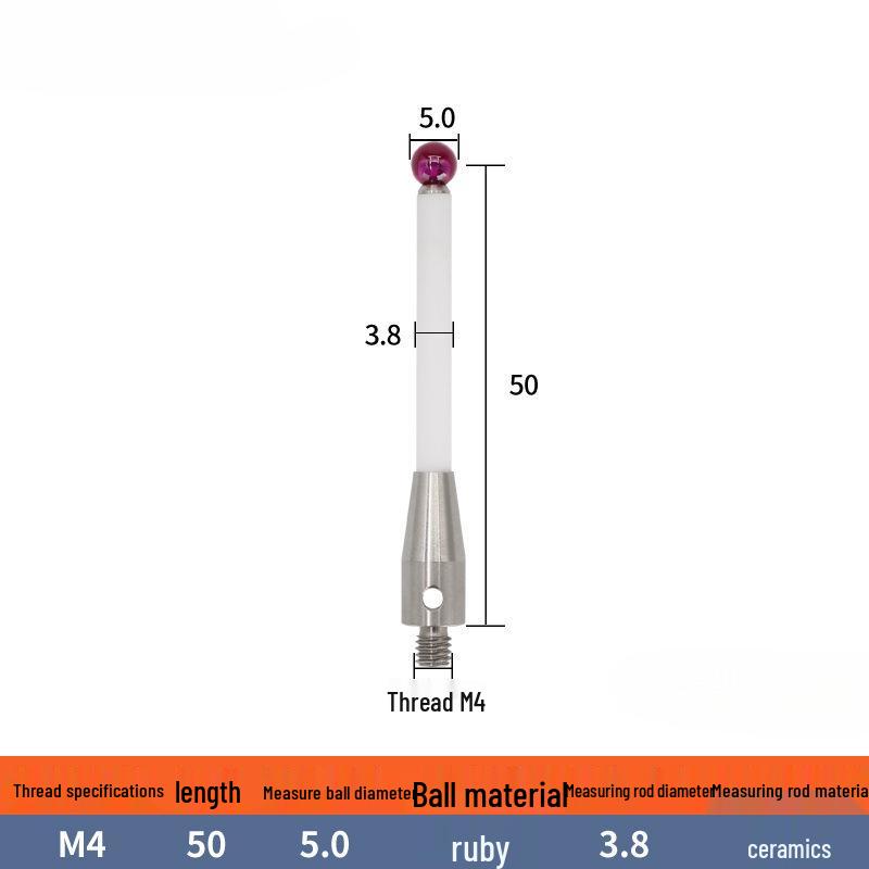 Керамический стержневой контактный датчик M4 - Jewel A-5000-3709/372