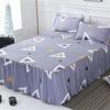 Solid Color Bed Skirt 1pcs Cover Bedroom Bed Cover Bed Skirt with 2pcs Pillowcase Non-slip Mattress Cover Bedsheet Bedspread