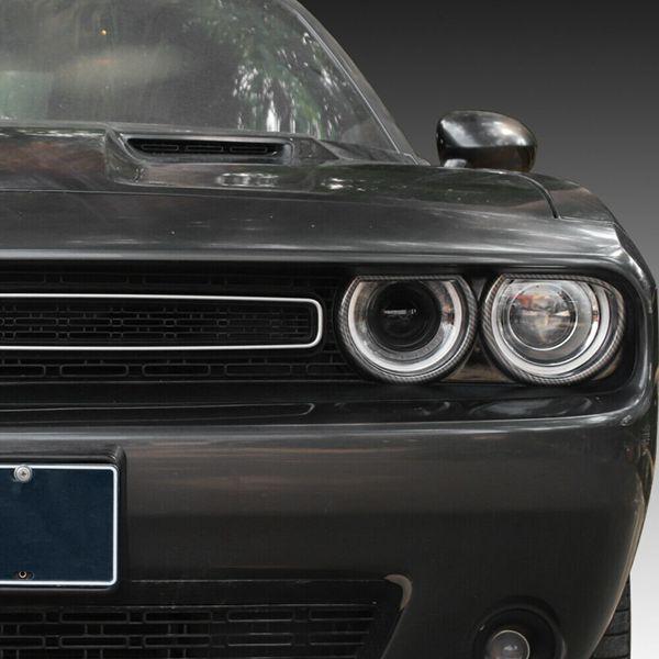 Dodge Challenger Headlight Trim Rings (4pcs) for 2015-2021 Models