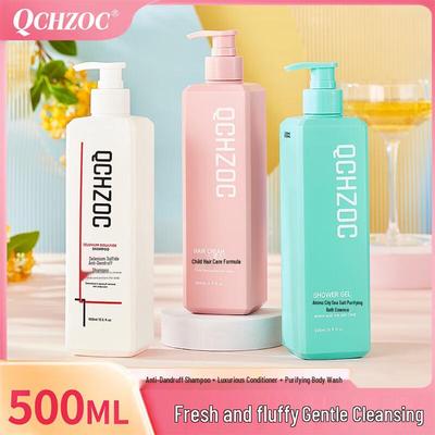 QCHZOC Ароматический Шампунь, Кондиционер и Гель для душа, Набор из 3 шт.