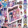 60 шт. kpop охотники на демонов Мультяшные наклейки, Наклейки для бутылок с водой Водонепроницаемые наклейки Наклейки из фильмов и аниме для ноутбука, дневника, скейтборда, гитары, багажа