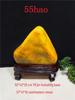 Yellow Dragon Jade Decorative Stone: Feng Shui Ornament for Home Entrance
