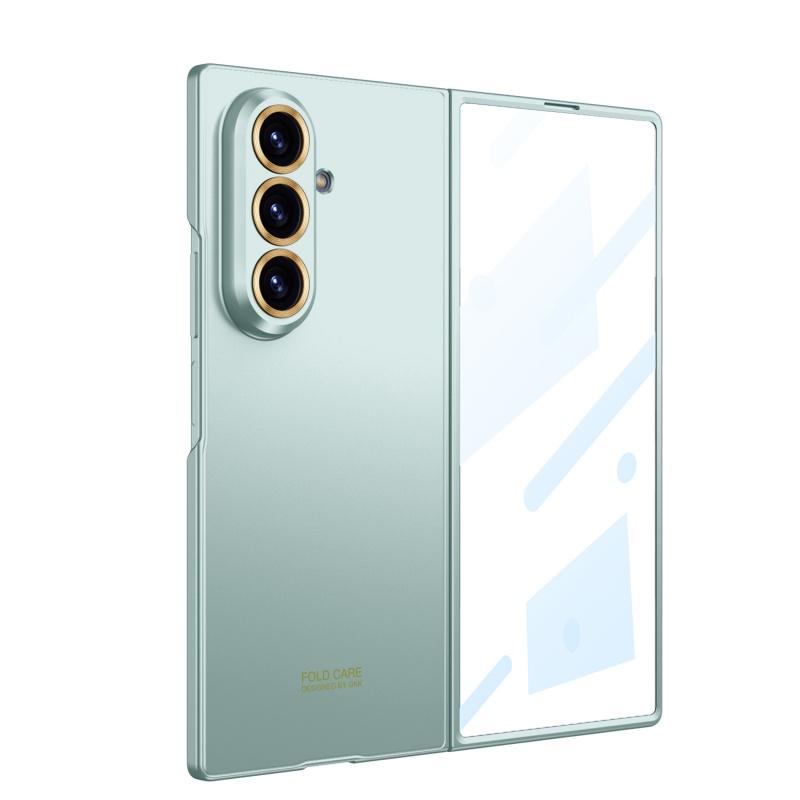 Luxury Fashionable Ultra-thin Case For Samsung Galaxy Z Fold 8 Ultra 7 6 5G With Screen Glass Protect Film Matte Protector Cover