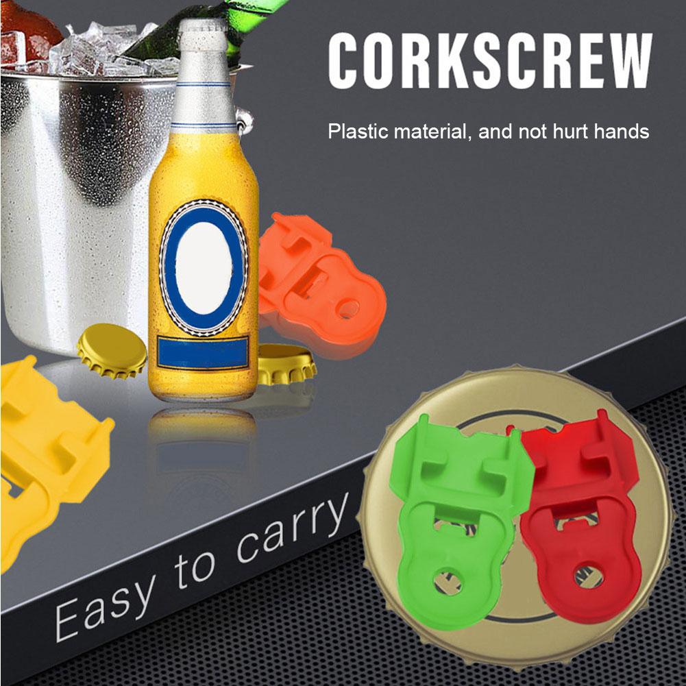 Простой портативный открывалка для бутылок, многоразовый простой консервный нож, герметичный открывалка для напитков, кухонных принадлежностей, приспособлений для снятия крышки для кемпинга P7B6
