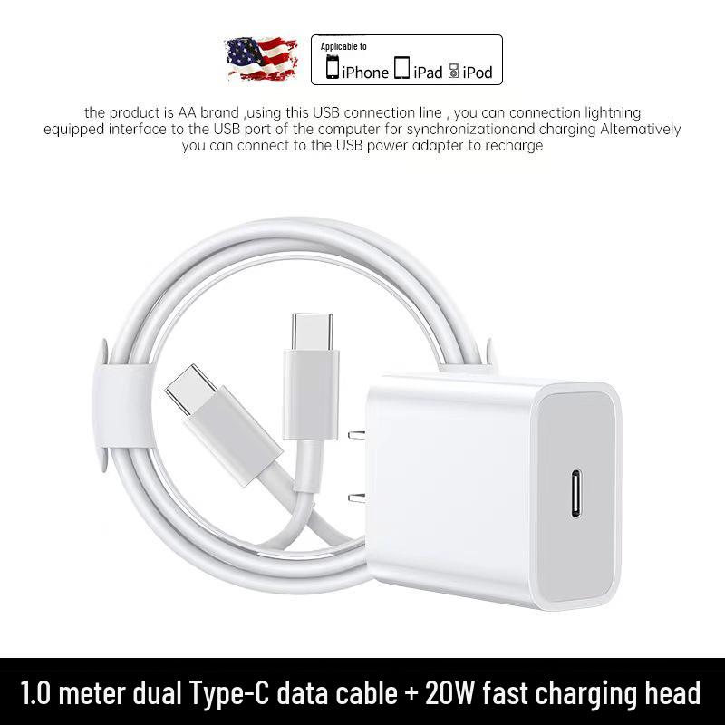 Совместимо с зарядным устройством Apple 15: iPhone 14/15 Pro Разъем, 13 Pro Max Кабель, 12S Быстрая зарядка.