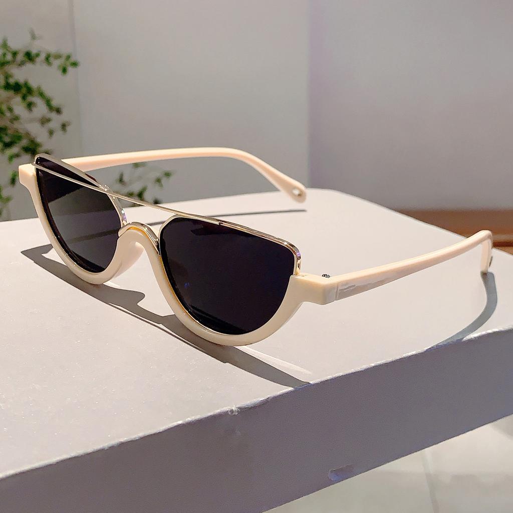 Popular Cat Eye Sunglasses Fashion Retro Korean Style Leopard Shades Women Trendy Brand Designer Stylish Sun Glasses