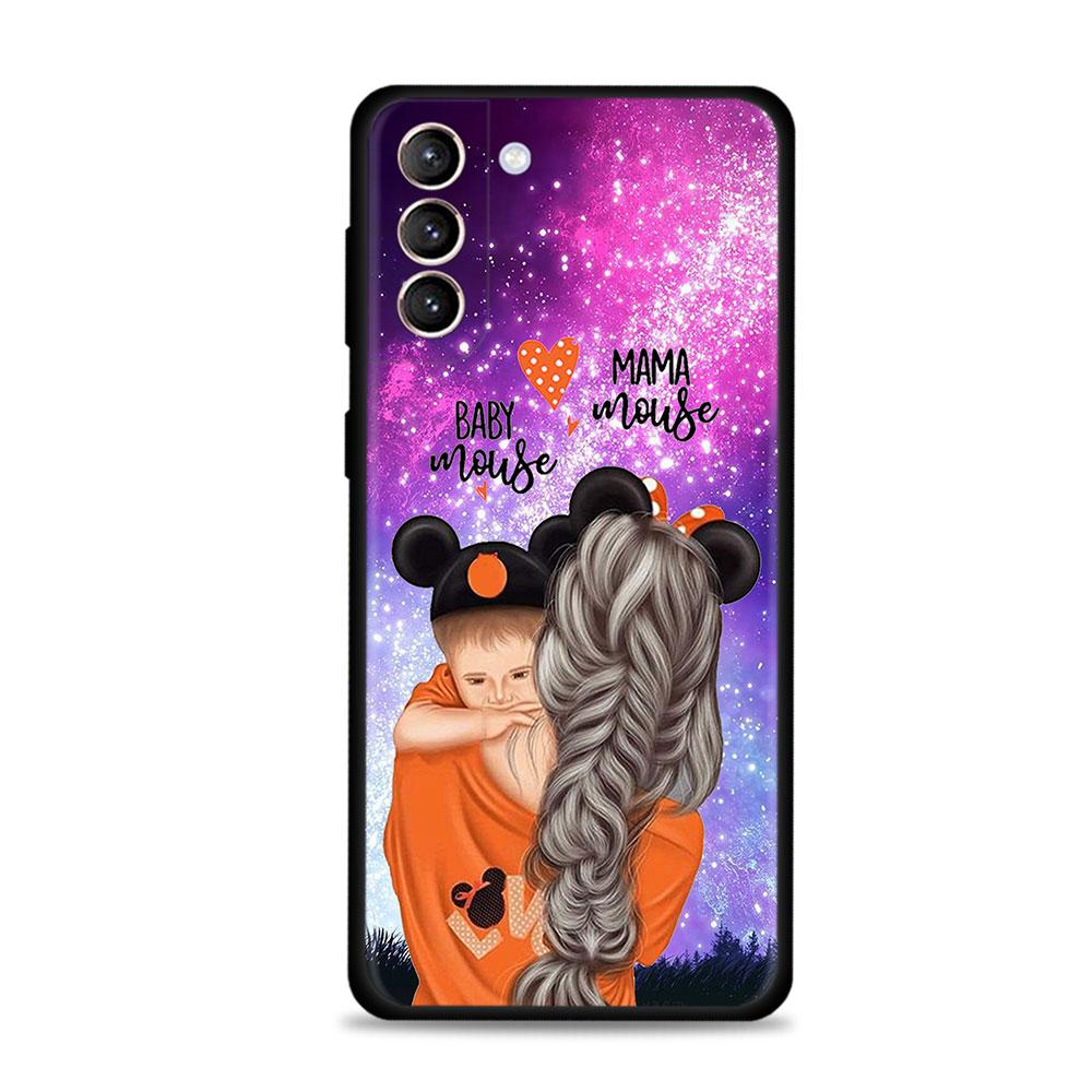 Чехол Super Mom для маленьких девочек и мальчиков для Samsung Galaxy S22 S21 S20 Ultra FE S22 S21 S20 S10 S9 S8 Plus 4G 5G S10e S7 Edge TPU Coque