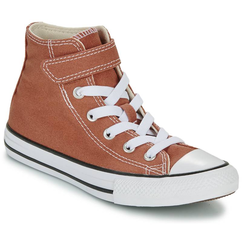 Converse Кроссовки Chuck Taylor All Star 1V EasyOn High PS In A Nutshell для детей медно-бело-черные A08431C