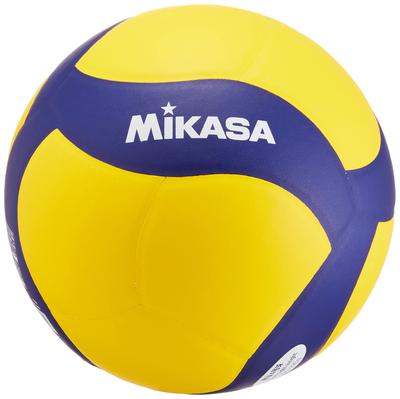 MIKASA Волейбольный тренировочный легкий размер для начальной школы рекомендованное внутреннее давление мяч, 4, студенты, желто-синий, V430W-L, 0,3 кгс/см²