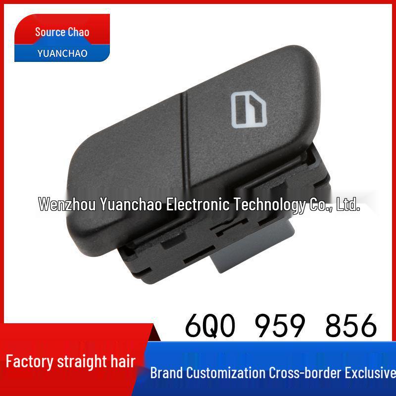 Volkswagen Polo 2003-2008 Rear Right Electric Window Switch 6Q0 959 856