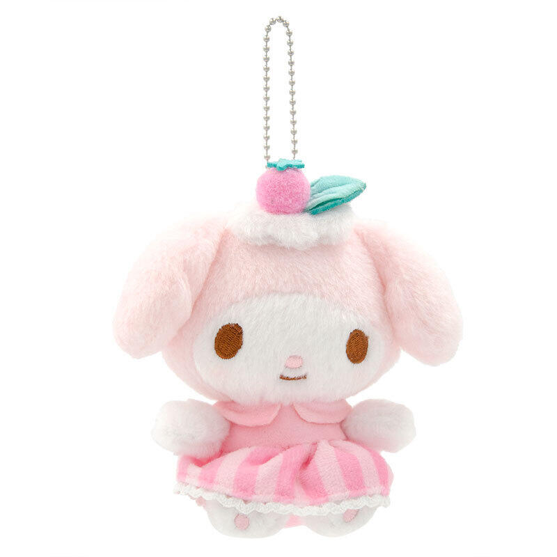 Sanrio Family My Melody Kuromi Plush Toy Pendant Cinnamoroll Hangyodon Cartoon Cute Keychain Bag Pendant Decoration Gift
