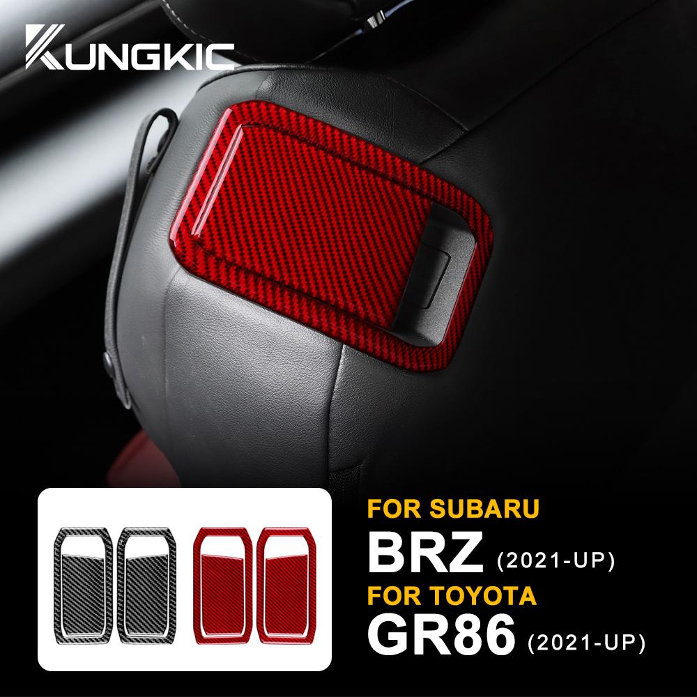 Carbon Fiber Style Interior Sticker Trim for Subaru BRZ Toyota GR86 2021 2022 2023 2024 RHD LHD