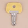 2Pcs 701 Forklift Ignition Key For Trucks 28520480 Yellow Ignition Key Power Start Key Manual Electric Forklift Accessories