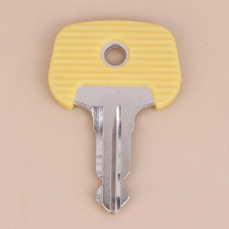 2Pcs 701 Forklift Ignition Key For Trucks 28520480 Yellow Ignition Key Power Start Key Manual Electric Forklift Accessories