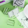 Paper Clamp Wedding Supplies Acrylic Sign Holder Clamps Stand Place Card Table Numbers Holder