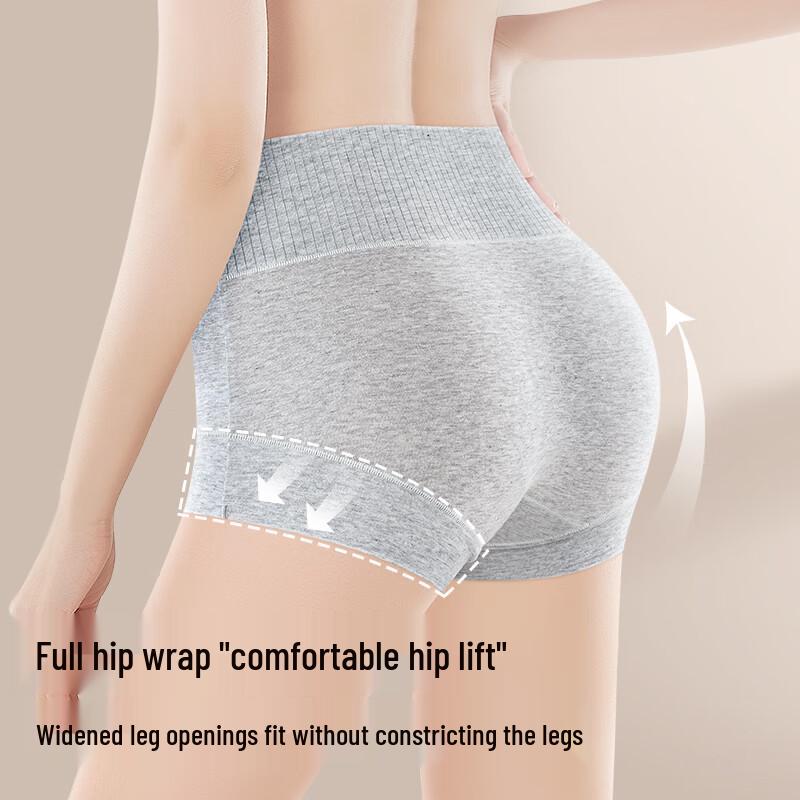 Women's High-Waist Tummy Control & Body Shaping Boxer Briefs 3-Pack