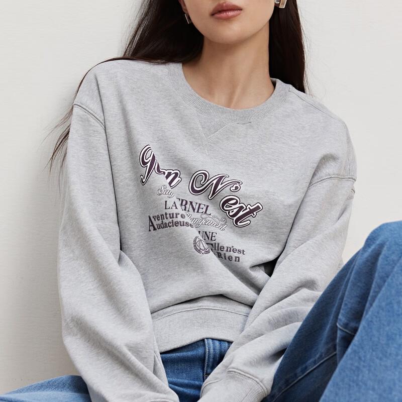 Only Women's Loose Asymmetrical Hem Sweatshirt