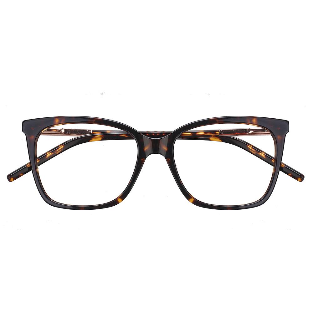 Оправа для очков для взрослых, простая квадратная оправа для очков для близорукости
