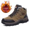 Большой размер 48, походные ботинки, мужские летние зимние уличные теплые ботинки на меху, нескользящая модная женская обувь, уличные рабочие ботильоны для мальчиков, осень