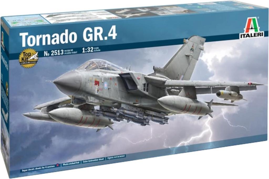 Platz Italeri British Tornado Plastic Model Kit IT2513 1/32 GR.4 (Airplane)