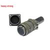 Heavy Duty 24-Pin Male/Female Connector Plug & Socket (US Standard) MS3106A24-28S/MS3102A24-28P