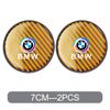 Non-slip Car Water Coaster Cup Carbon Fiber PVC Coaster Mat Accessories For BMW E46 E90 E60 F10 E39 F30 E36 F20 E87 E90 E70 E91 23EG