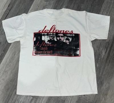 Футболка унисекс Deftones с коротким рукавом, хлопок, все размеры S-5XL