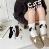 Cartoon Dog Baby Socks Soft Cotton Toddler Long Sock 3D Puppy Ears Kids Socks Cute Embroidered Boy Girl Hosiery