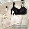 Кружевное нижнее белье женское без косточек с косточками для маленькой груди собирает, приподнимает и поддерживает тонкая мягкая поддержка бесшовный бюстгальтер