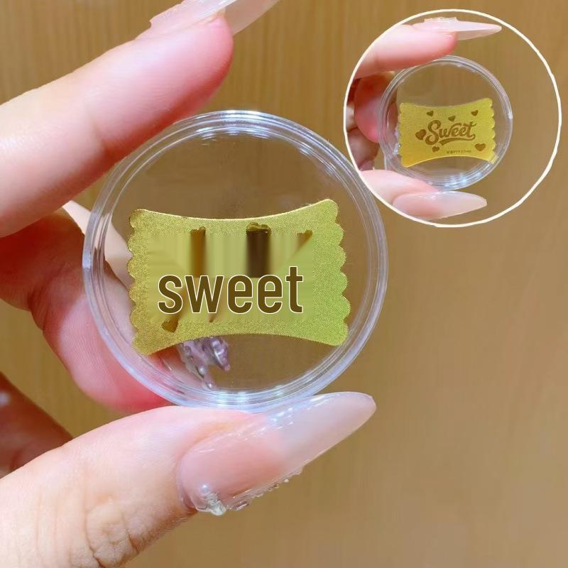 Gold-Plated Wealth & Prosperity Phone Sticker Set - Princess New Year & God of Wealth Designs