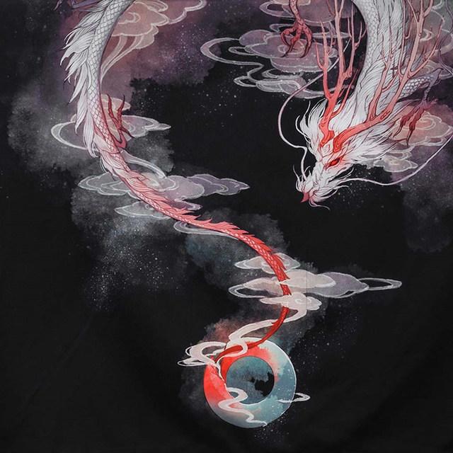 AHAHA007 Традиционное японское кимоно-кардиган для мужчин и женщин с солнцезащитным принтом, тонкое свободное летнее кимоно, пальто