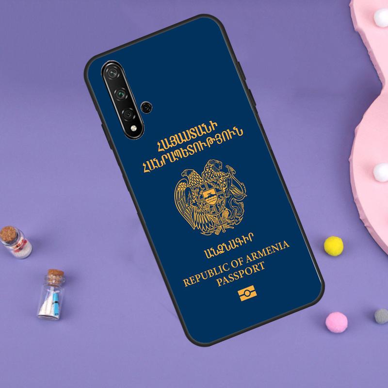 Флаг Армении для Huawei Nova 5T 9 10 SE 7i 8i 11i 12i Y60 Y61 Y70 Y72 Y73 Y90 Y91 P20 P40 P30 Lite Чехол