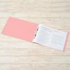 Plus Flat File, Resin Binding, A3 Horizontal, Pink, 10 Books, NO002N 78-178×10