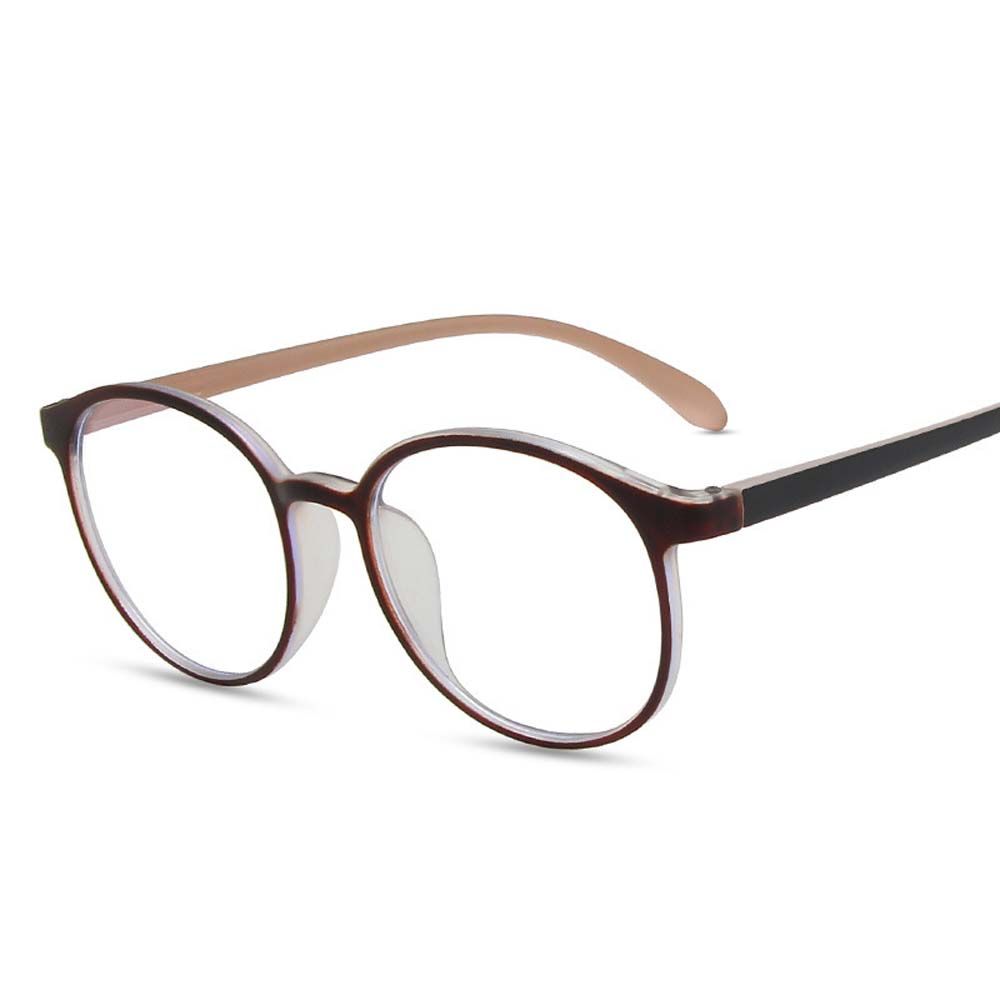 Очки с защитой от синего света Корейский стиль Компьютерные очки Круглая оправа Очки Женские Очки