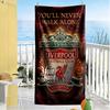 Liverpool Fc Customize Your Name Beach Towel High Absorbency Quickdry Ideal For Travel Outdoor Swim Pool Yoga Surf Camping Hiking Gym Gift Holiday