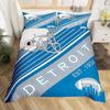 Sports Wind Star Three-piece Rugby Quilt Cover 3D Digital Printing Bedding Set Kit