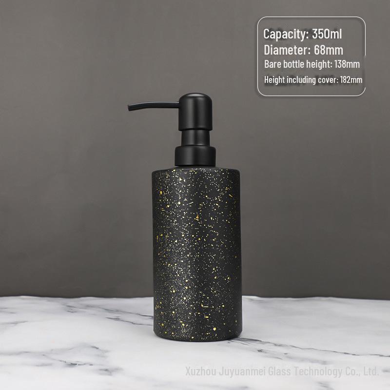 Стеклянный флакон для лосьона и мыла в скандинавском стиле для дома, дезинфицирующее средство для рук и гель для душа в отеле