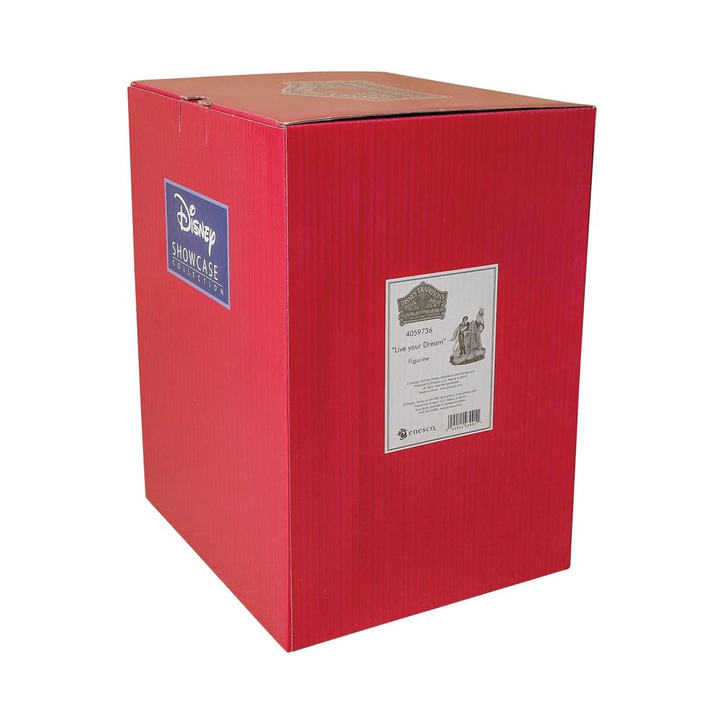 Enesco Disney Traditions by Jim Shore Tangled Carved by Heart Live Your Dream Multicolor Figurine, 21.5 Inches,