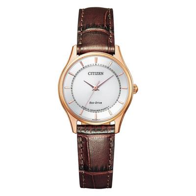 Женские часы Citizen Collection EM0402-05A (Кожаная кожа)