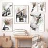 Abstract Piano Guitar Violin Phonograph Posters Prints Vintage Canvas Painting Wall Art Picture for Living Room Music Home Decor