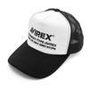 AVIREX Avirex Mesh Cap Hat NUMBERING USA Large Size Big Size Men's 57~59cm 62~64cm (57.0-59.0 Cm, WHITE(NUMBERING))