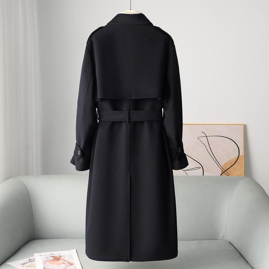 Унисекс кашемировое шерстяное пальто Осень/Зима 2025 - Business Casual