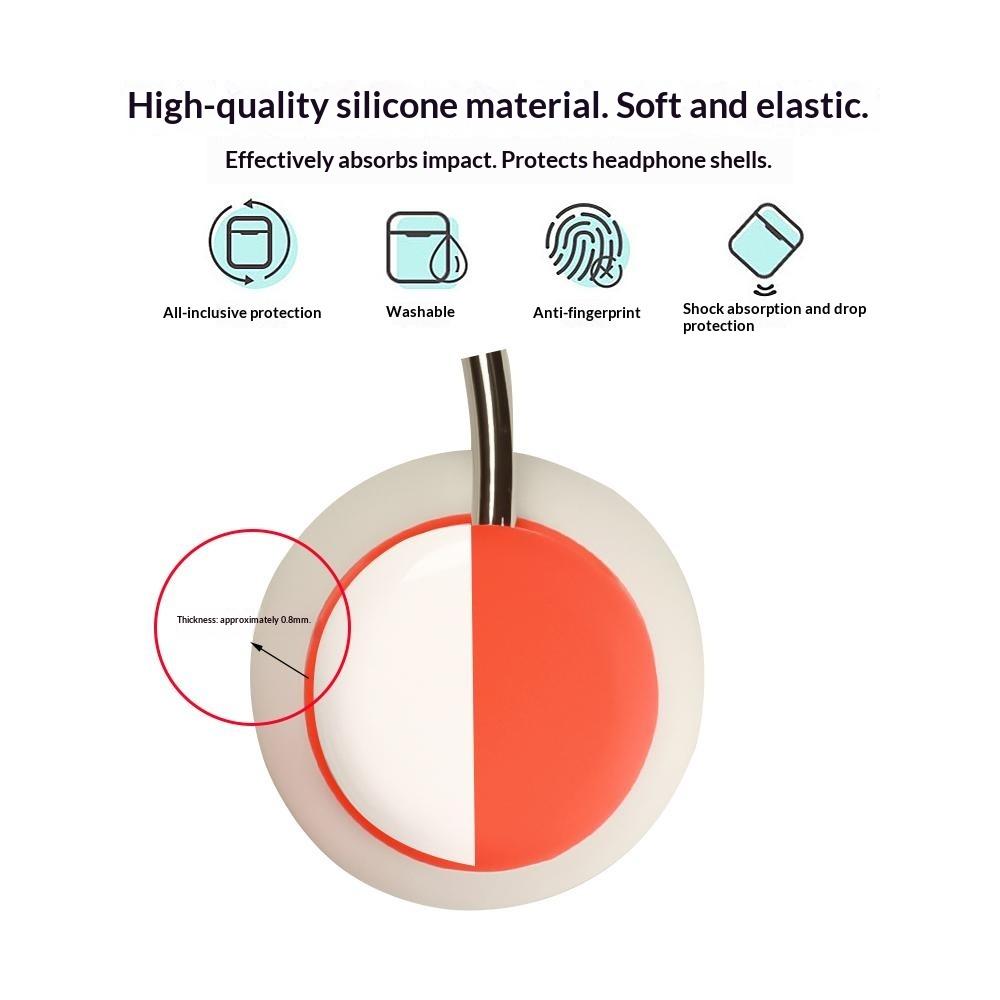 1 пара Для наушников CMF by Nothing Pro Силиконовый чехол Защитная внешняя оболочка для наушников