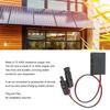 Regulated Output 5V 12V Solar Panel Voltage Stabilizer Fast Charging Adapter  Phone Charging