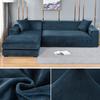 Velvet Sofa Cover Elastic Thick L Shaped Corner Sofa Cover For Living Room Stretch Cover For Sofa Couch Armchair
