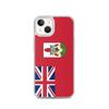 Coque iPhone - PIXELFORMA - iPhone 13 - Drapeau Des Bermudes - Silicone Souple - Protection Complète