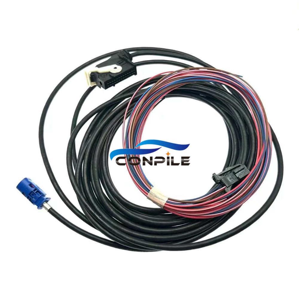 RCD510 RNS510 RNS315 для JETTA MK6 RGB Кабель-проводка для камеры заднего вида
