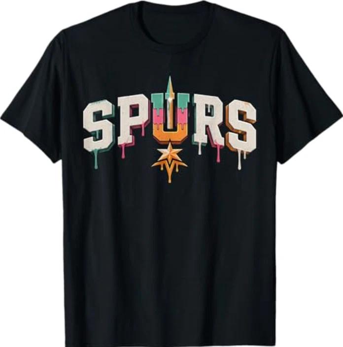 Винтажная футболка Spurs в ретро-стиле
