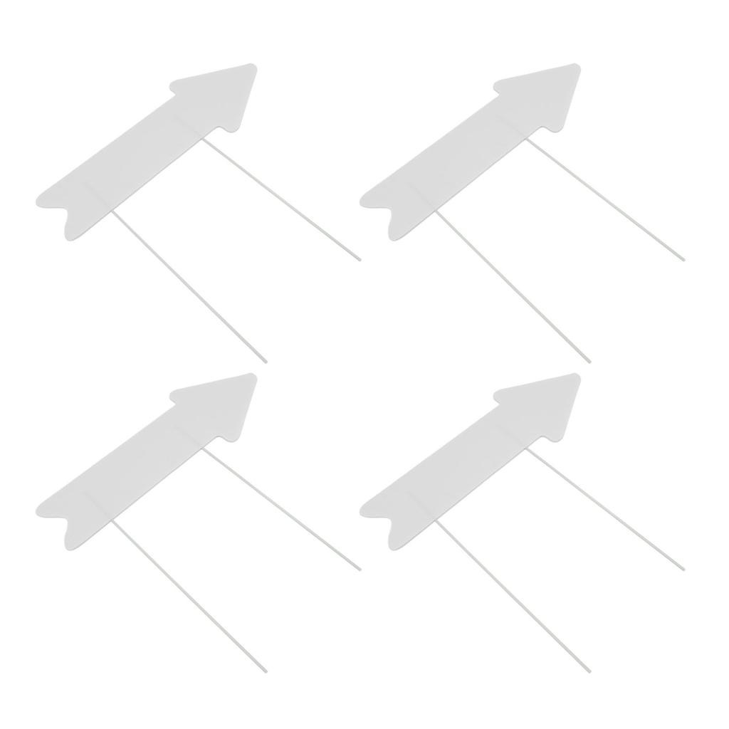 Пустые знаки-стрелки со стойками Двусторонние водонепроницаемые указатели направления для свадебного торжества